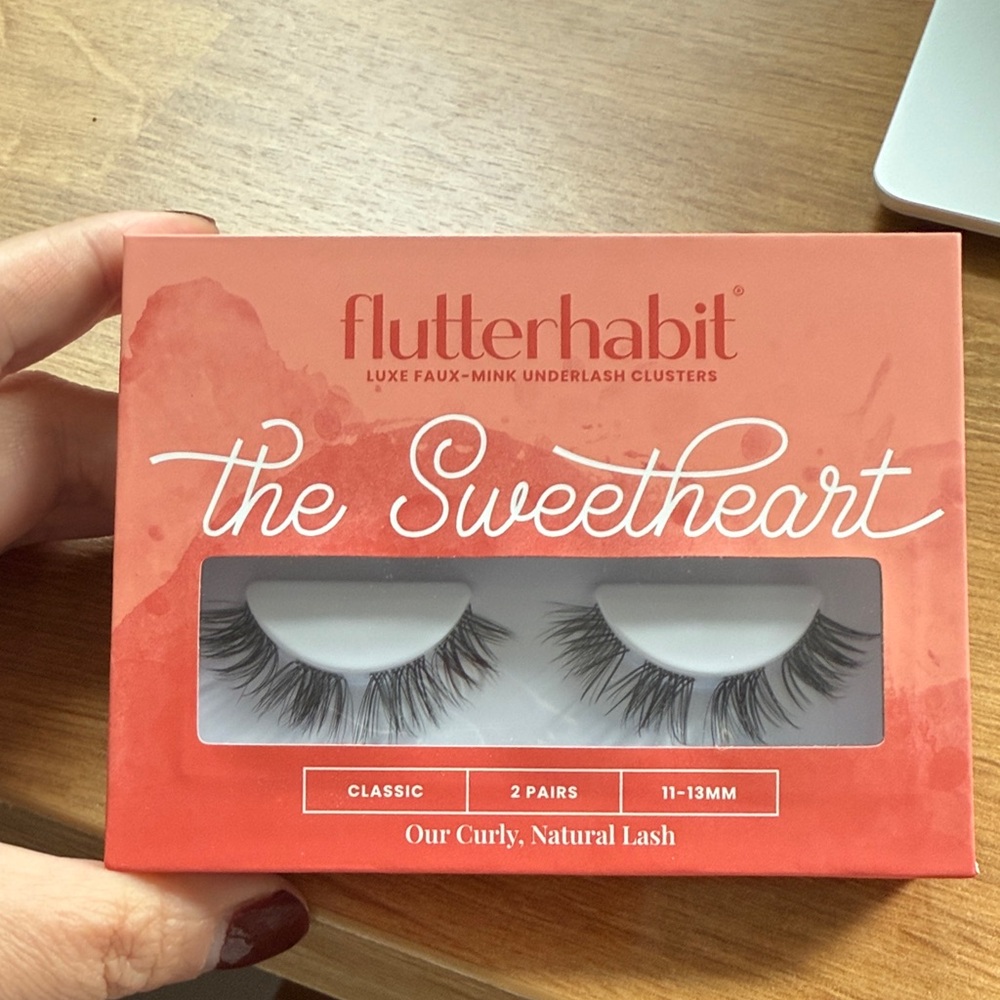 Flutterhabit The Sweetheart Lashes - Black